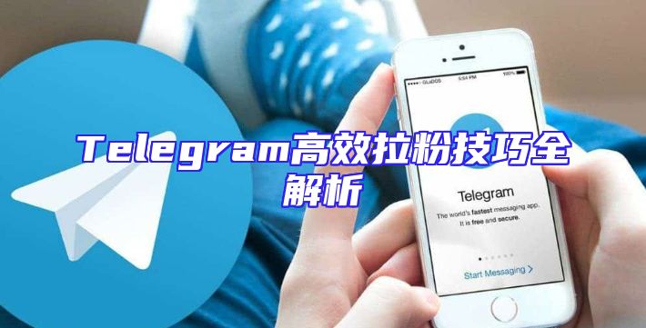 Telegram高效拉粉技巧全解析