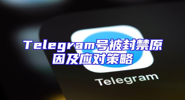 Telegram号被封禁原因及应对策略