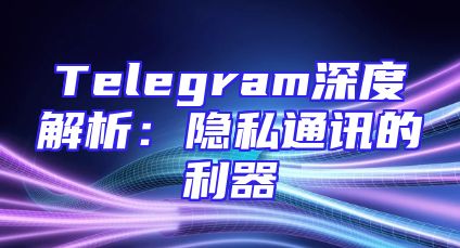 Telegram深度解析：隐私通讯的利器