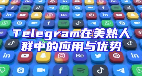 Telegram在美熟人群中的应用与优势