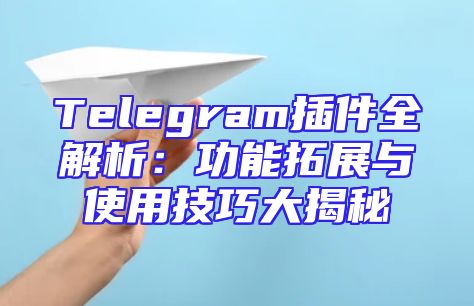 Telegram插件全解析：功能拓展与使用技巧大揭秘