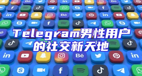 Telegram男性用户的社交新天地