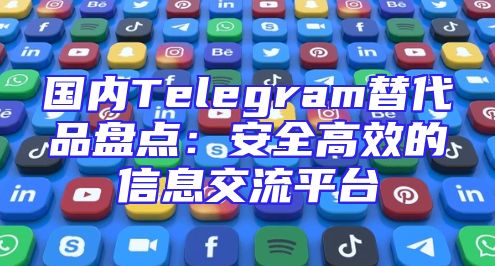 国内Telegram替代品盘点：安全高效的信息交流平台