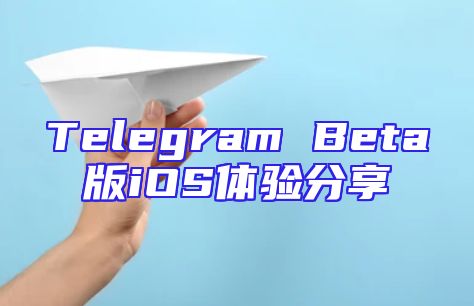 Telegram Beta版iOS体验分享