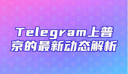 Telegram上普京的最新动态解析