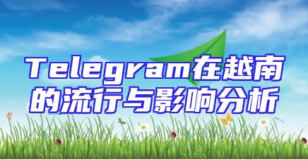 Telegram在越南的流行与影响分析