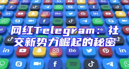 网红Telegram：社交新势力崛起的秘密