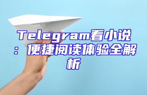 Telegram看小说：便捷阅读体验全解析