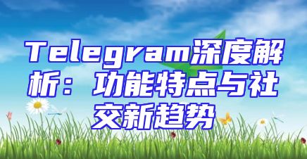 Telegram深度解析：功能特点与社交新趋势