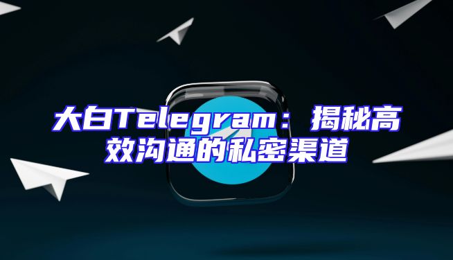 大白Telegram：揭秘高效沟通的私密渠道