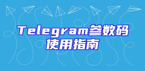 Telegram参数码使用指南